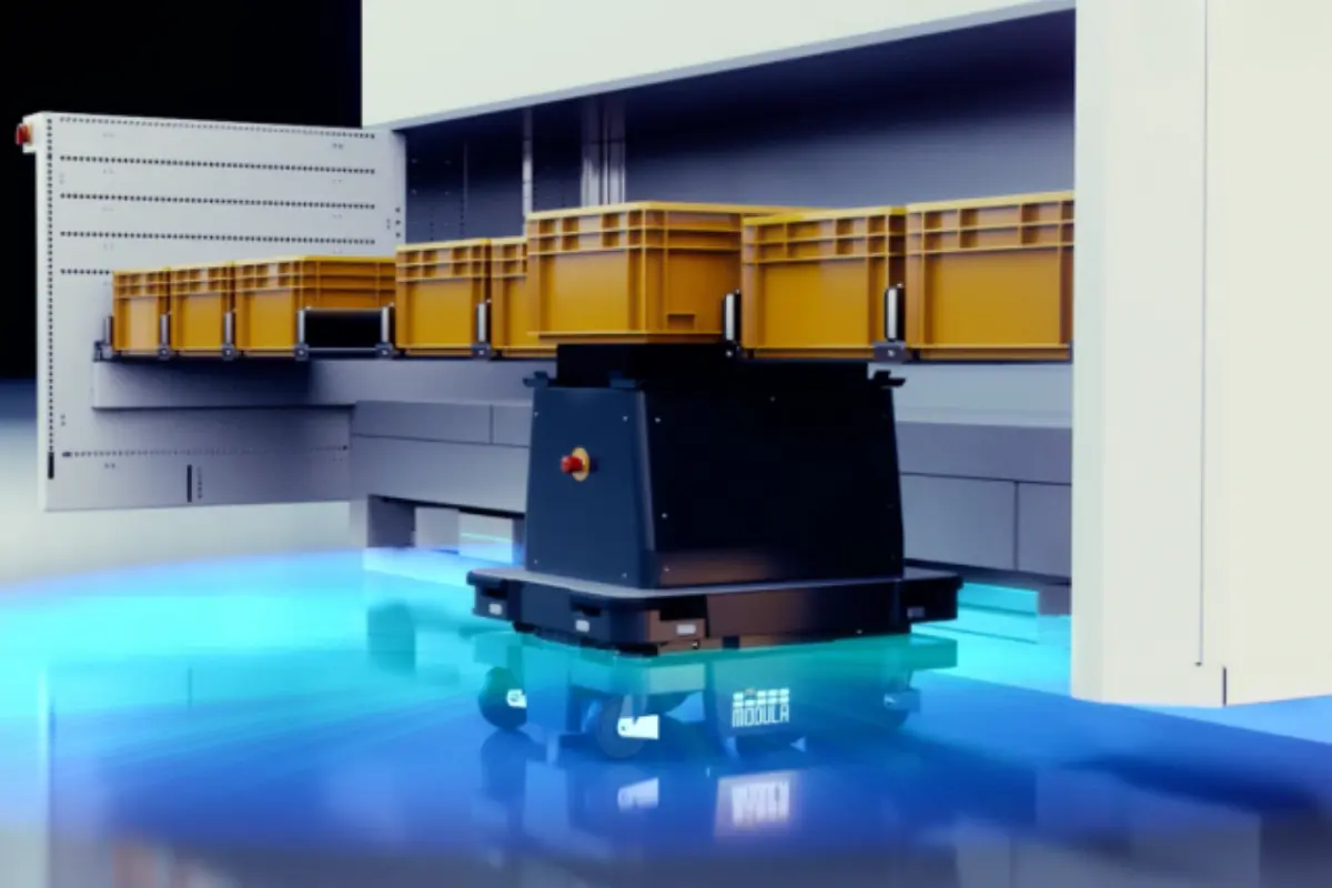 Integrated automation enhances the speed and accuracy of Modula Flexibox operations.